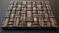 Intertwined Wooden Weave Pattern Royalty Free Stock Photo