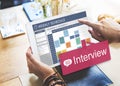 Interview Evaluation Job Interview Question Concept Royalty Free Stock Photo