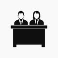 Interview Panel Icon.