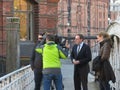 Interview with politician in Hamburg