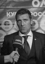 Head coach of fc Spartak Moscow Massimo Carrera