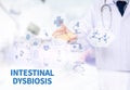 INTESTINAL DYSBIOSIS Royalty Free Stock Photo