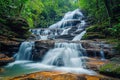 Inthanon oasis Beautiful waterfall in Inthanon National Park, Thailand Royalty Free Stock Photo