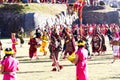 Inti Raymi Festival Cusco Peru South America Men And Women