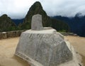 Intihuatana stone, the Machu Picchu sundial.