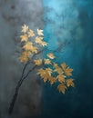 Intimate Reflections: A Moody Study of Canadian Maple Trees in N