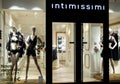 Intimissimi Lingeria brand showcase at night