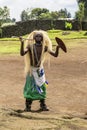 Intore dancer, rwanda Royalty Free Stock Photo