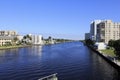 Intracoastal Waterway, Fort Lauderdale, Florida Royalty Free Stock Photo