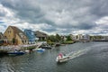 The Intracoastal Waterway in Ventnor City, New Jersey