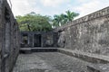 Intramuros. Fort Santiago is a citadel first built by Spanish conquistador