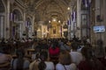 Intramuros, Manila, Philippines - Good Friday Mass at San Agustin Church