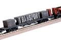 Intrenational Ecologic locomotive transport Royalty Free Stock Photo