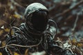 Intrepid Astronaut red planet symbiote. Generate Ai