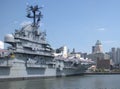 The Intrepid Sea, Air & Space Museum, New York City, USA Royalty Free Stock Photo