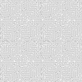 Intricacy labyrinth maze seamless pattern background design template vector illustration Royalty Free Stock Photo