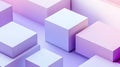 Abstract Purple Lavender Geometric Cubes Background Good Resolution Stock Photo Royalty Free Stock Photo