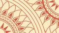 Intricate Abstract Circular Pattern Design, vector design Generative AI Royalty Free Stock Photo