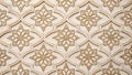 Intricate beige floral pattern wall texture Royalty Free Stock Photo