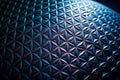 Intricate Black Geometric Pattern A Study in LowLight Contrast and Dark Texture Royalty Free Stock Photo
