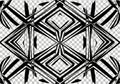 Intricate black and white pattern Royalty Free Stock Photo