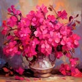 Intricate Bouquet of Exotic Bougainvillea Flowers