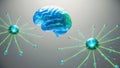Intricate Brain Structure Highlighting Interconnected Neurons and Synapses Showcasing Complexity of Human Cognition and Neural