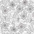 intricate butterfly design. Vector illustration decorative design Royalty Free Stock Photo