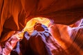 The intricate canyons of Antelope Canyon.