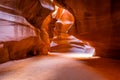 The intricate canyons of Antelope Canyon.