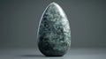 Intricate Carved Stone Egg Sculpture Royalty Free Stock Photo