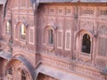 Intricate carved windows