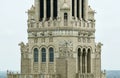 Intricate Carvings Highlight the Plummer Building. Royalty Free Stock Photo