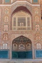 Intricate carvings and mosaics on the walls and ceilings, Sheesh Mahal, Jaipur Royalty Free Stock Photo