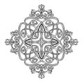 Intricate celtic knotwork artwork Royalty Free Stock Photo