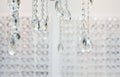 Intricate chandelier in an optician shop. Royalty Free Stock Photo