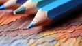 intricate color pencil texture