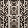 Intricate 3D Maze Pattern Royalty Free Stock Photo