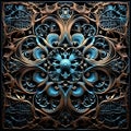 Intricate 3d Woodcarvings A Fusion Of Colorful Design And Symmetry