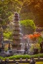 Intricate, Decorative Fountain at Tirta Gangga in Indonesia