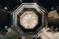 Intricate Derelict Ceiling - Abandoned Woodward Avenue Church - Detroit, Michigan