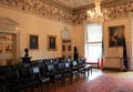 Intricate detail of room featuring famed authors,Dublin Writers Museum,Dublin,Ireland,2014