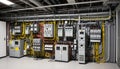 Complex Electrical Panel Royalty Free Stock Photo