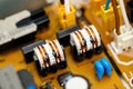 Intricate Electronics at Work Royalty Free Stock Photo