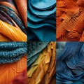 Intricate Euphony: Captivating Macro Details of Textile Symphony