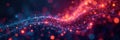 Intricate fiber optic web, dynamic light patterns, bright, design