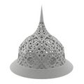 Intricate geometric dome hat Royalty Free Stock Photo