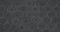 Intricate geometric hexagonal pattern with subtle metallic sheen and textured surface Royalty Free Stock Photo