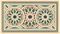 Intricate Geometric Islamic Art Pattern for Decor, vector design Generative AI Royalty Free Stock Photo