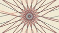 Intricate Geometric Pattern, Radial Abstract Design Element. vector design Generative AI Royalty Free Stock Photo